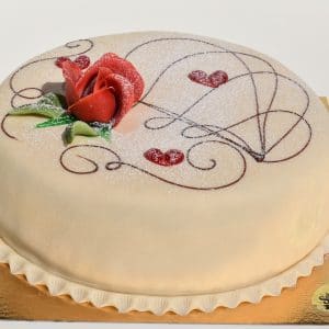 marsipankake